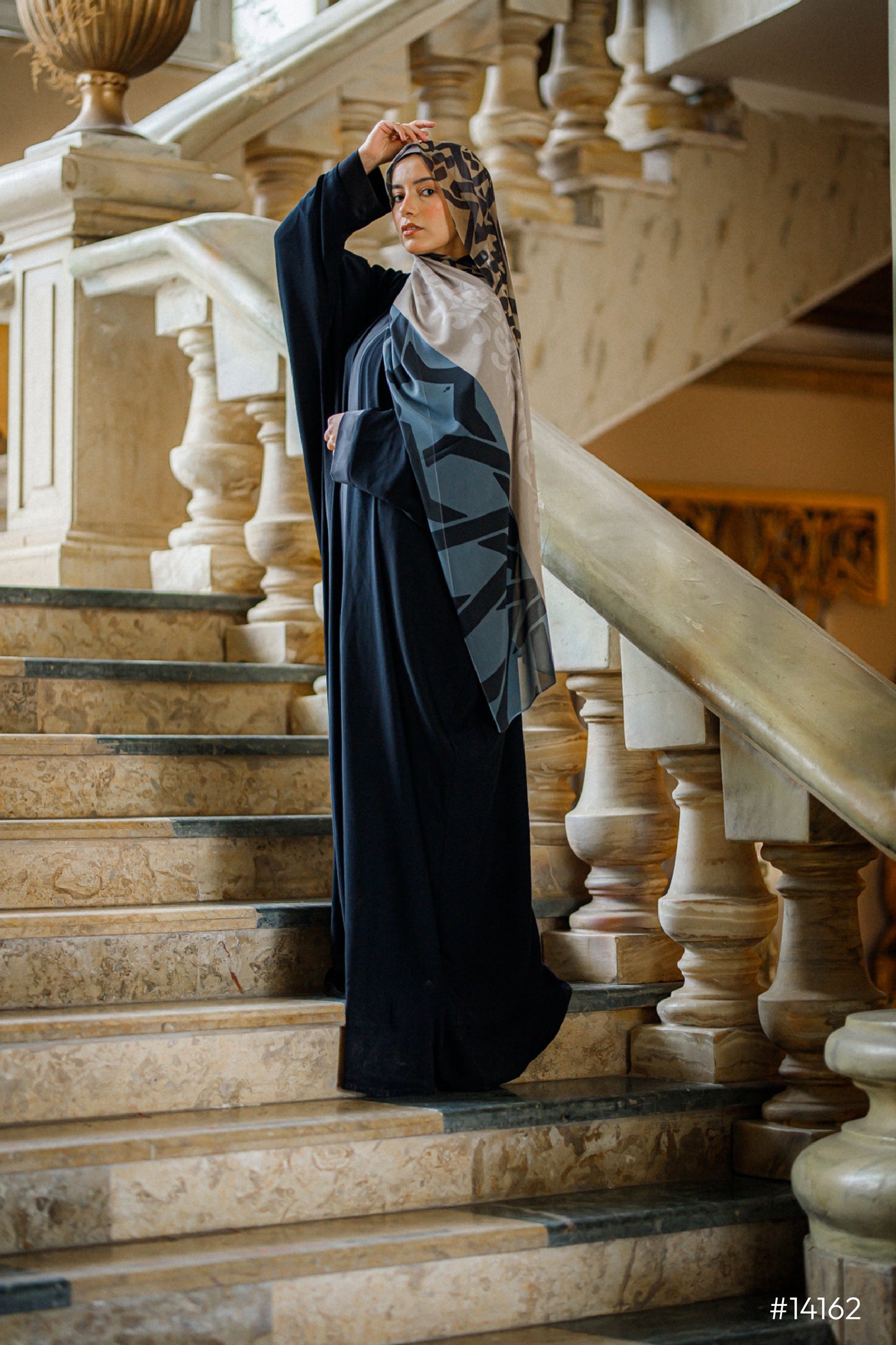 Regal Whispers Chiffon Scarf