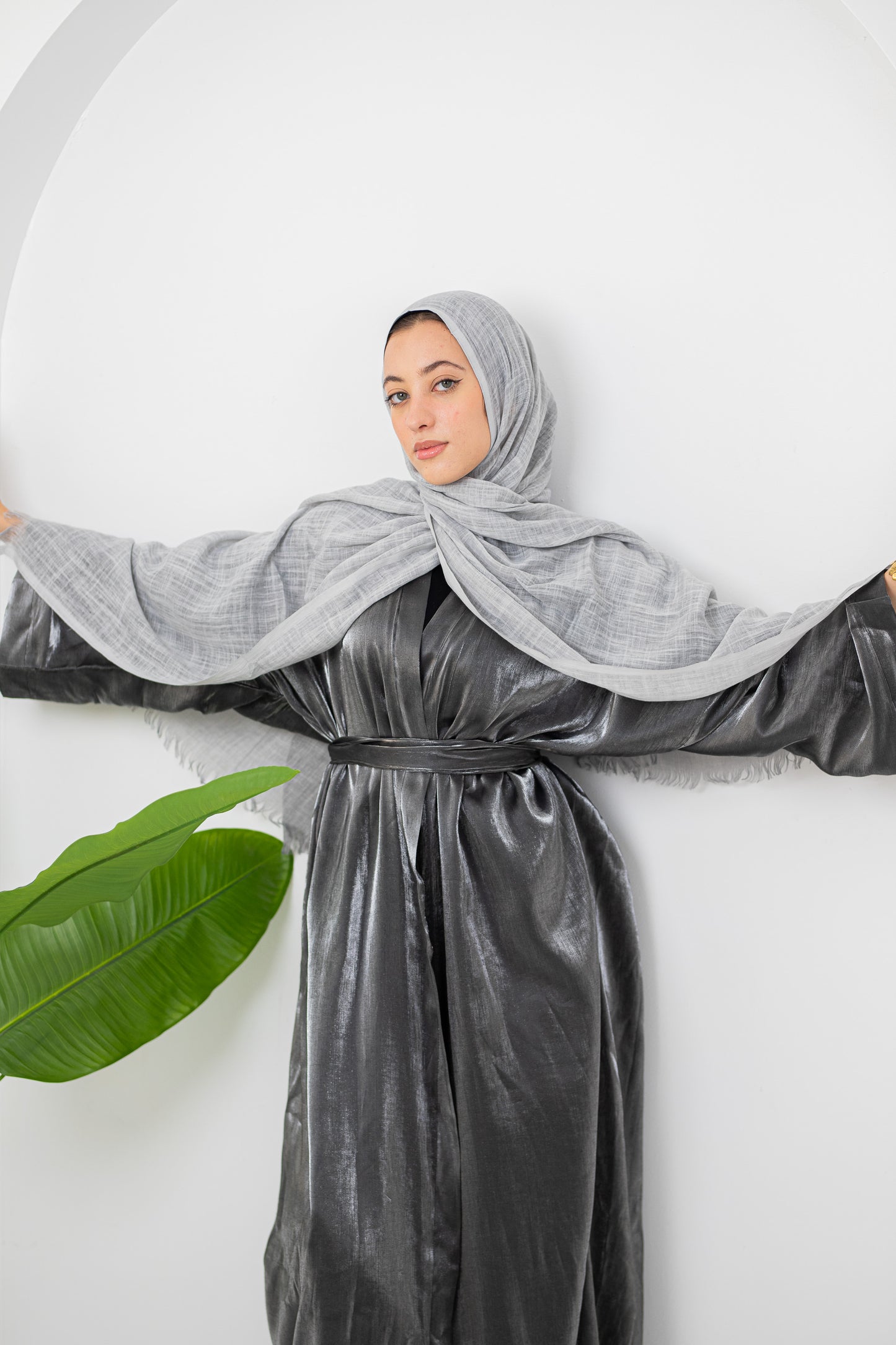 Light Grey Pure Linen