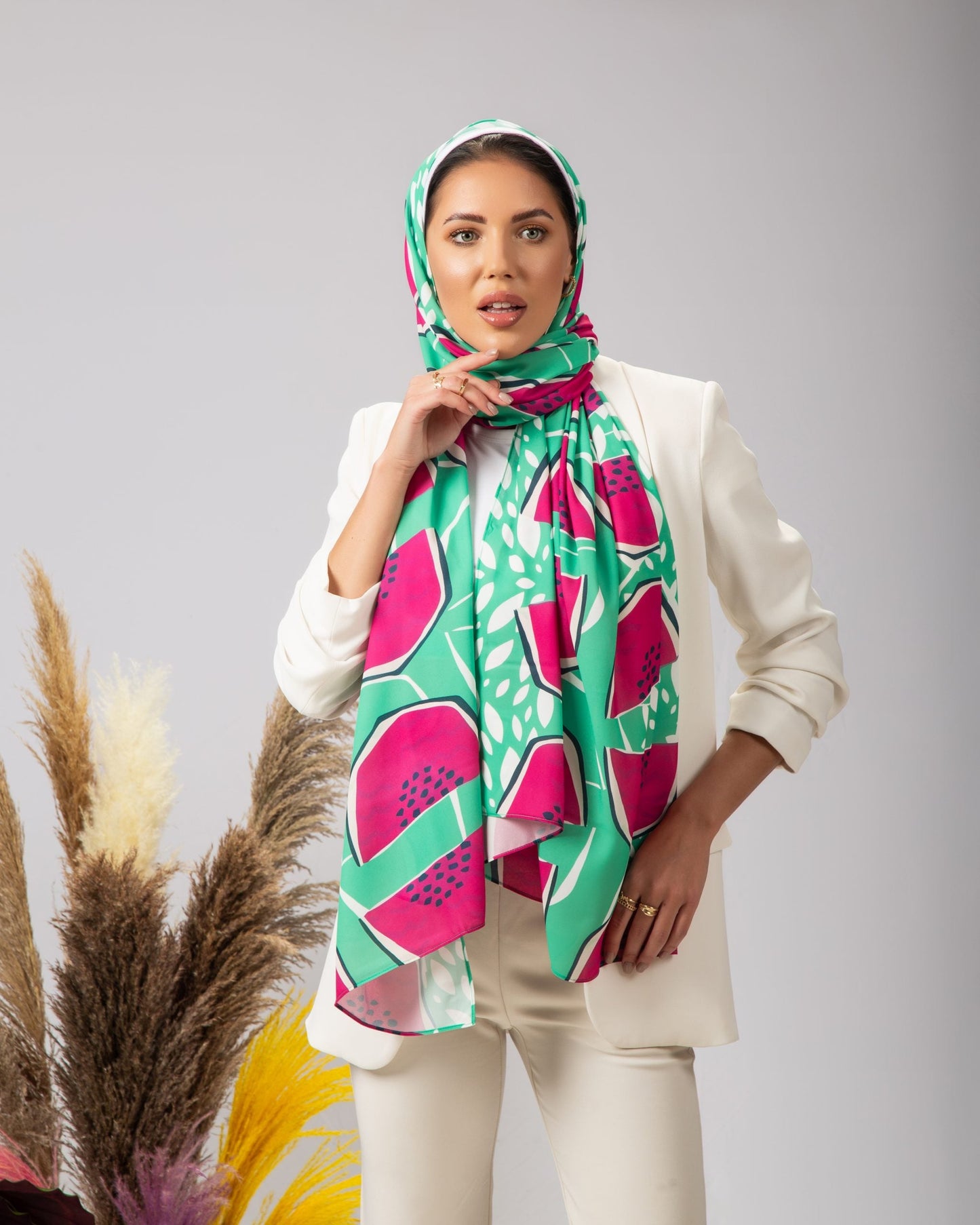 Green Watermelon Chiffon