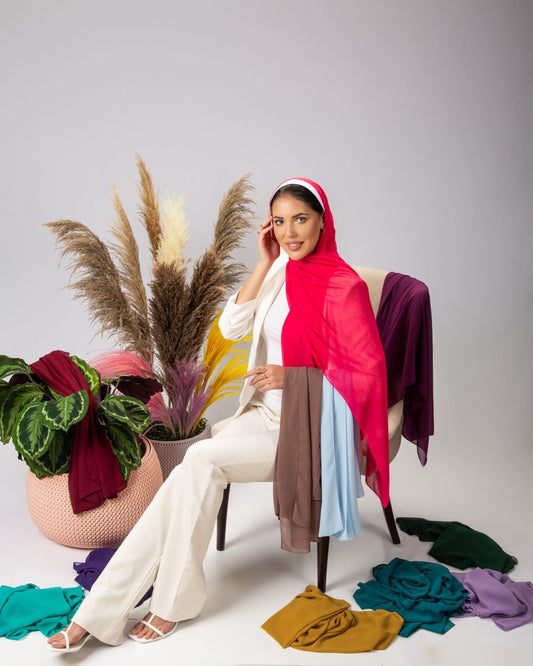 Vaile Anti Slippery Chiffon