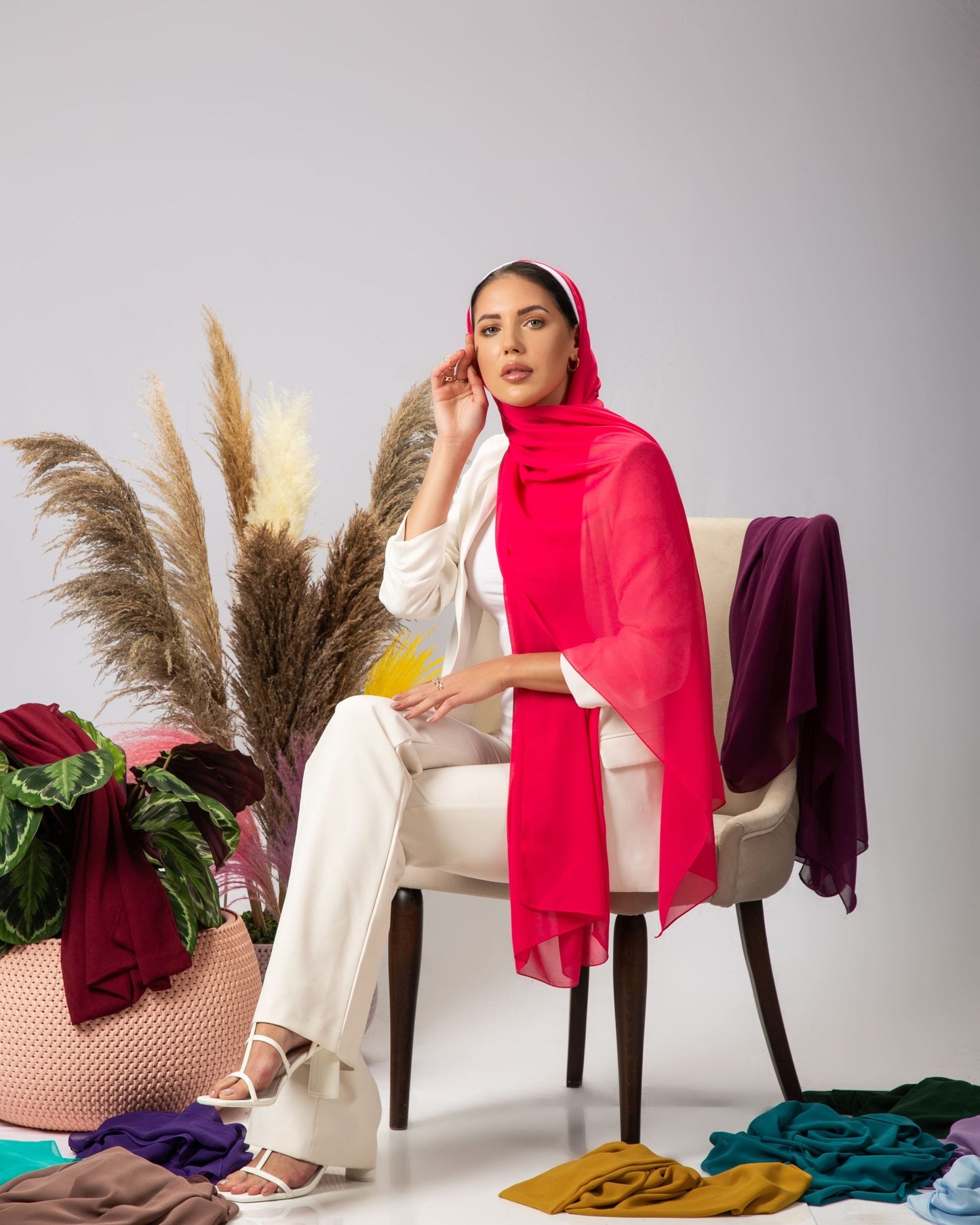 Vaile Anti Slippery Chiffon