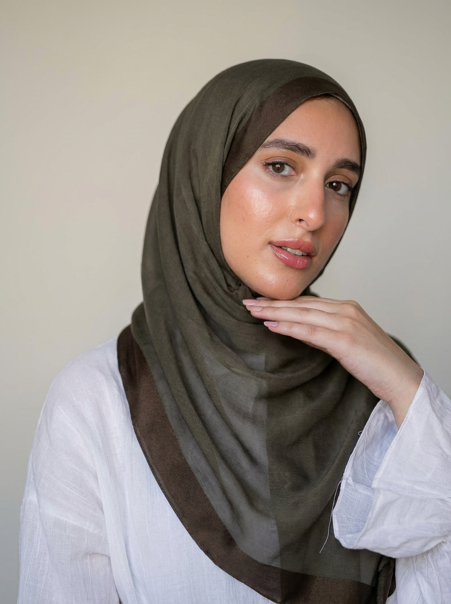 Cotton Stan Strip Brwon