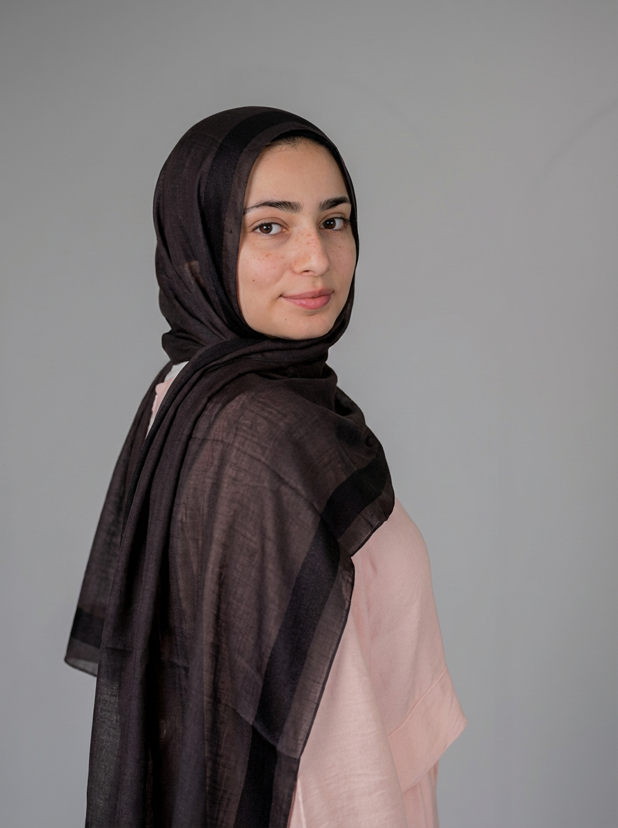 Cotton Stan Strip Dark Brown