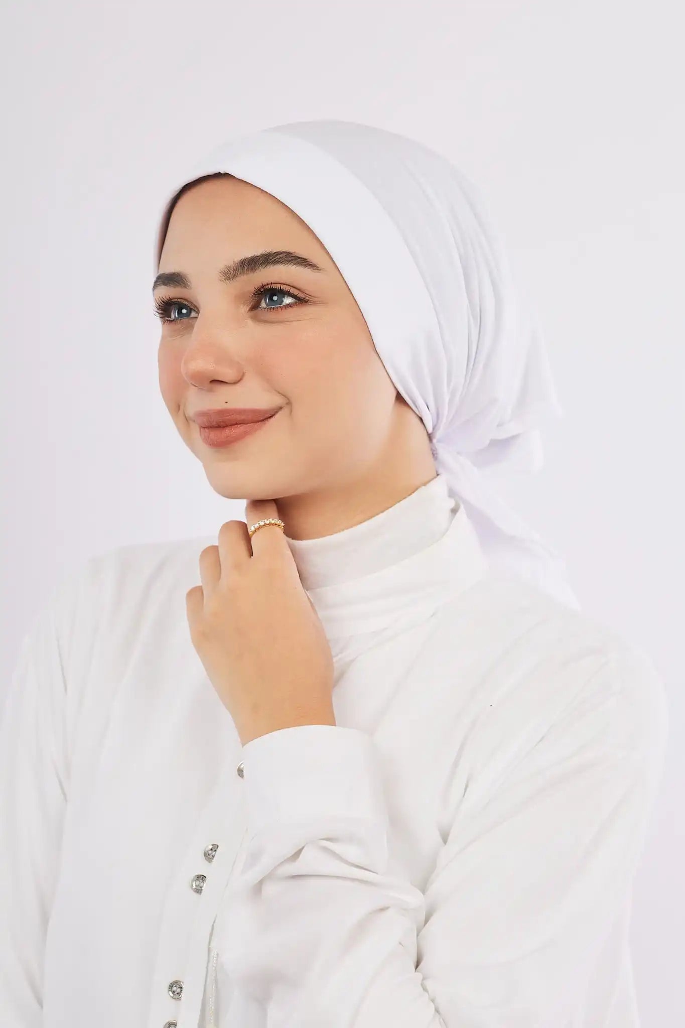 Triangle bandana with lining