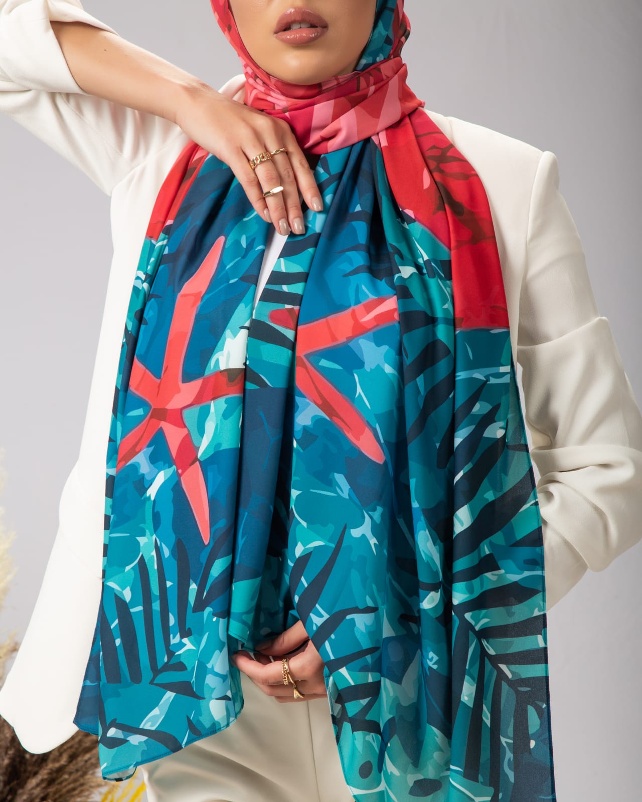 Delicate Lace Chiffon