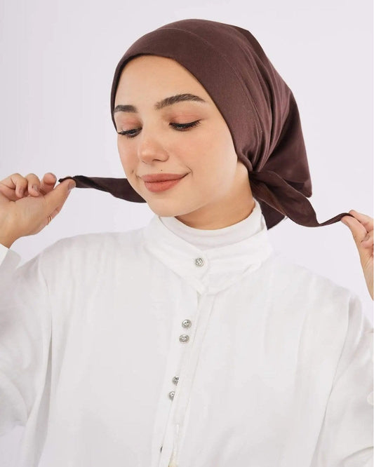 Triangle bandana with lining