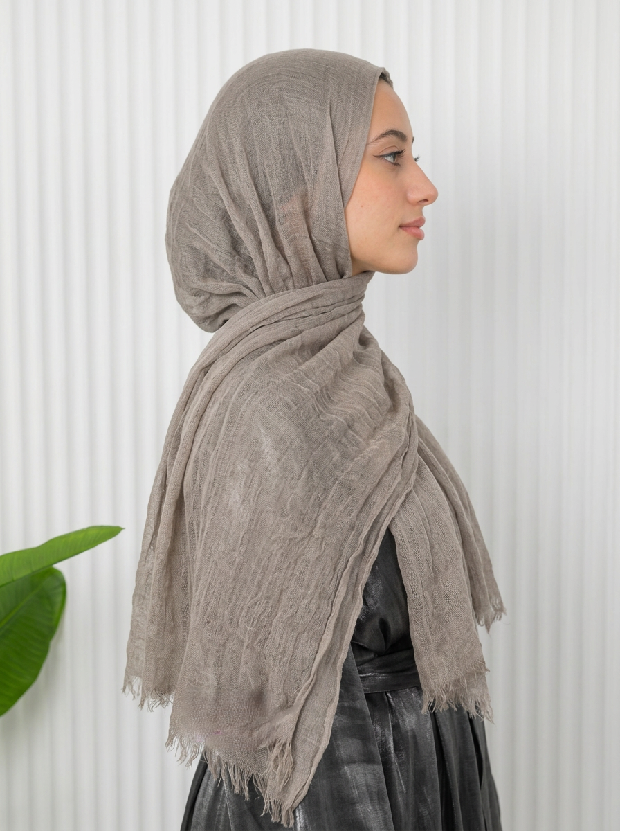 Elegant Thai Scarf Nude