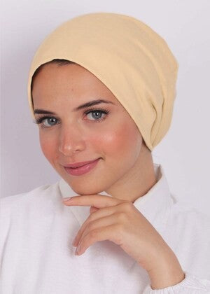 Seamless Bonnet - Light Beige