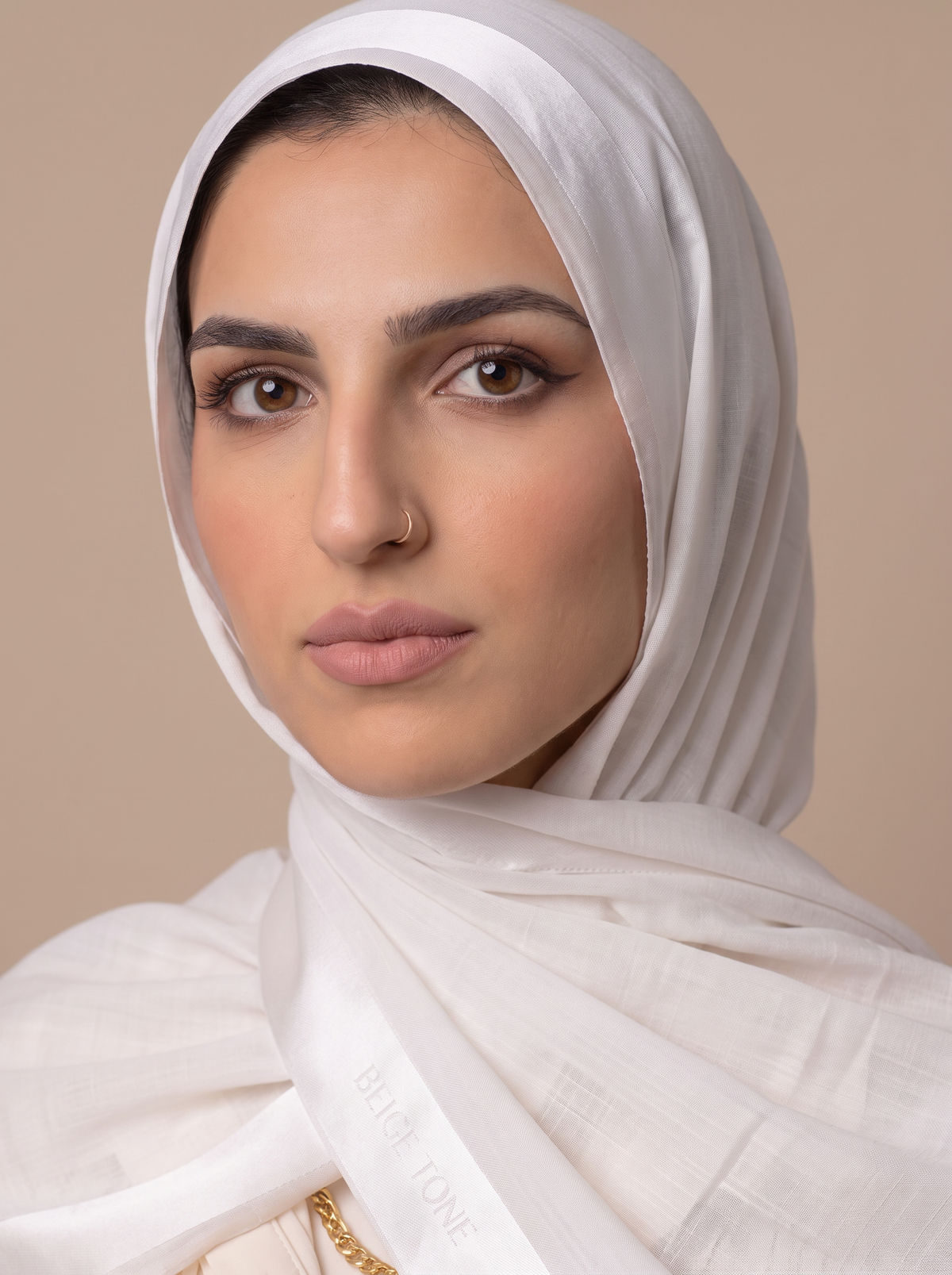 Cotton Stan Strip Light Grey