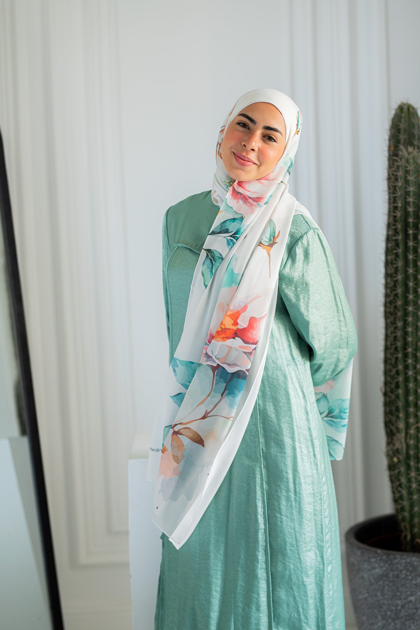 Crimson Charm Chiffon