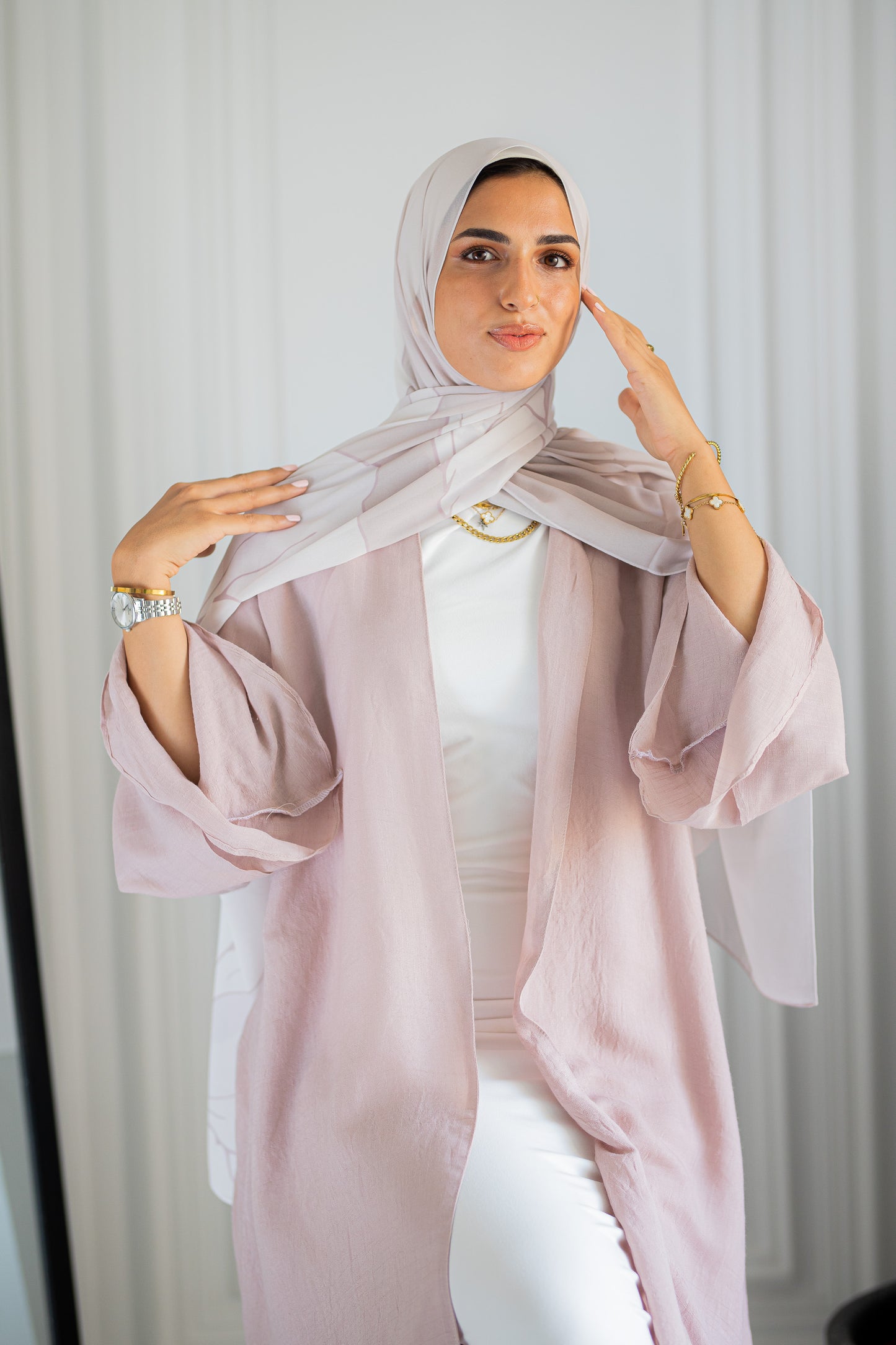 Rosette Drift Chiffon