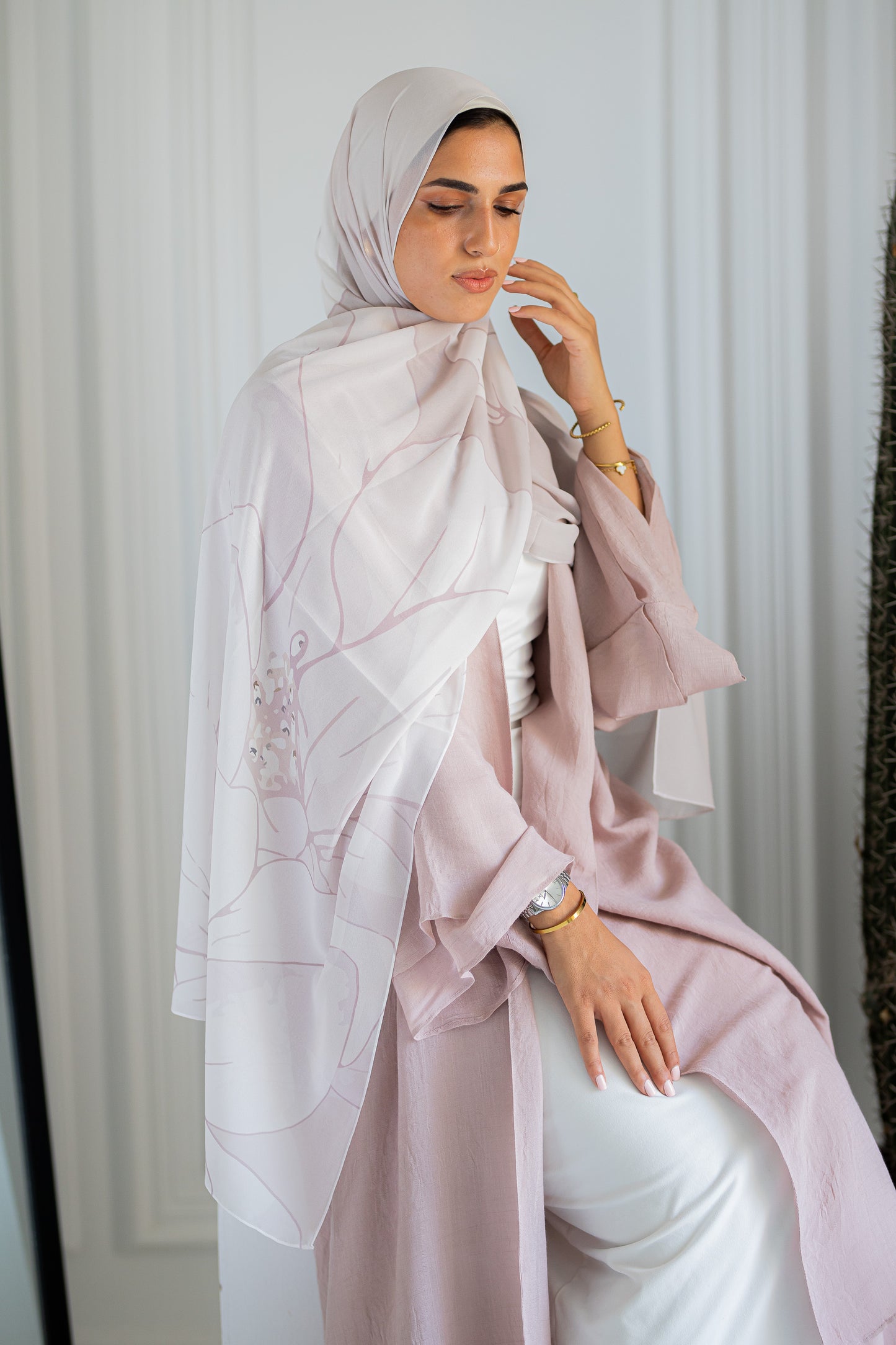 Rosette Drift Chiffon