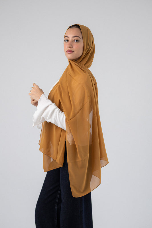 Plain Chiffon Caramel