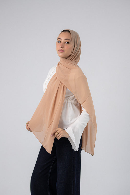 Plain Chiffon Caramel Dust