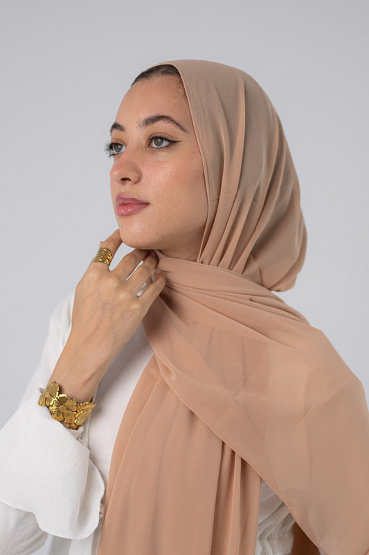 Plain Chiffon Caramel Dust