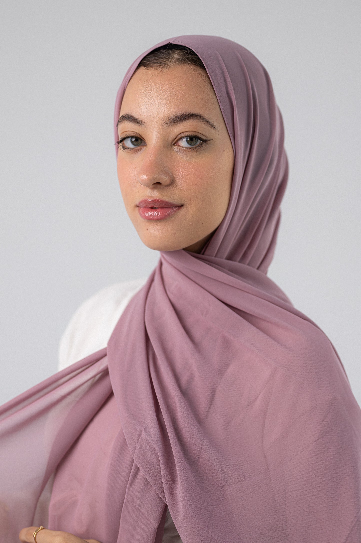 Plain Chiffon A4 Light Purple