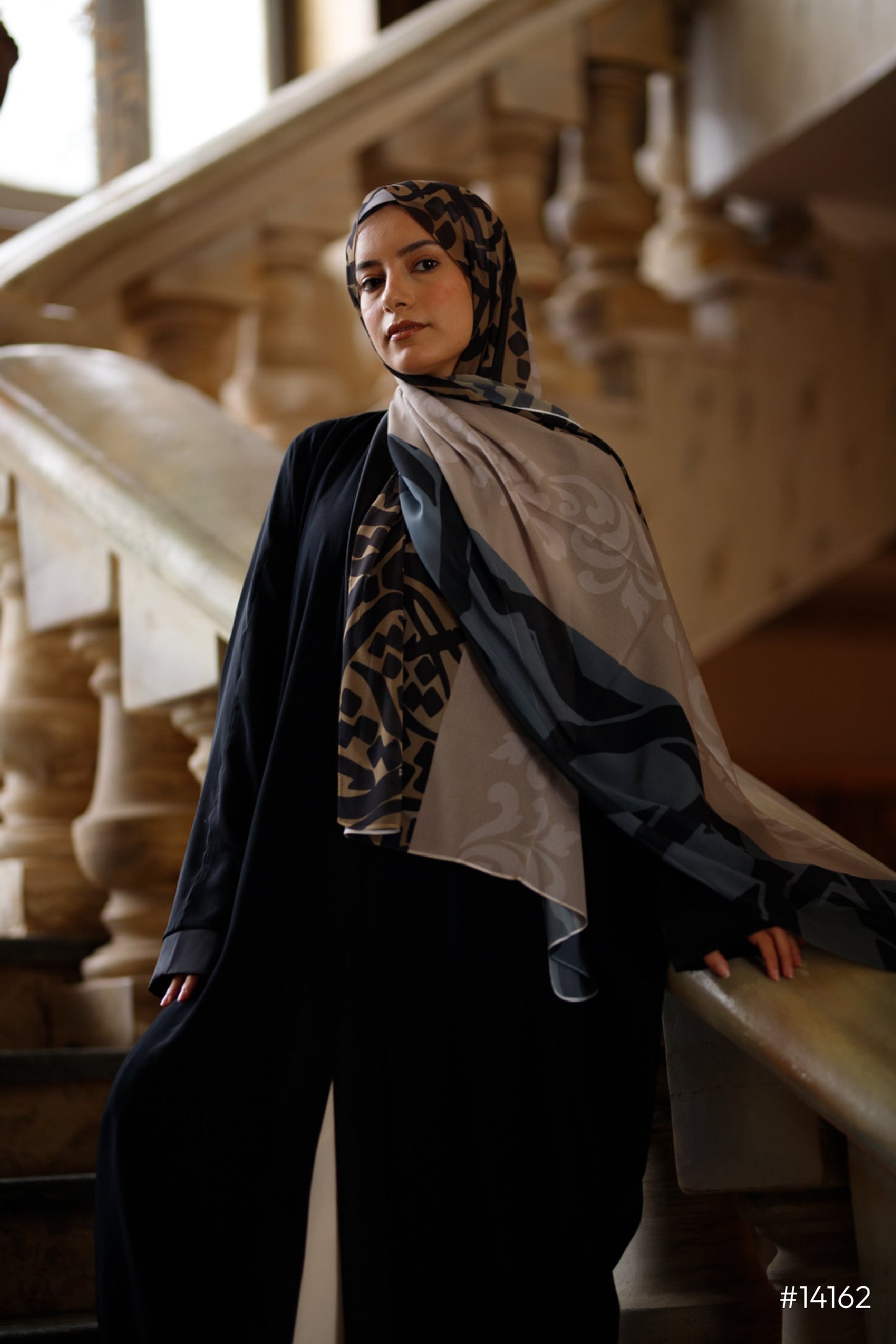 Regal Whispers Chiffon Scarf