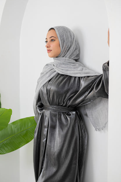 Light Grey Pure Linen