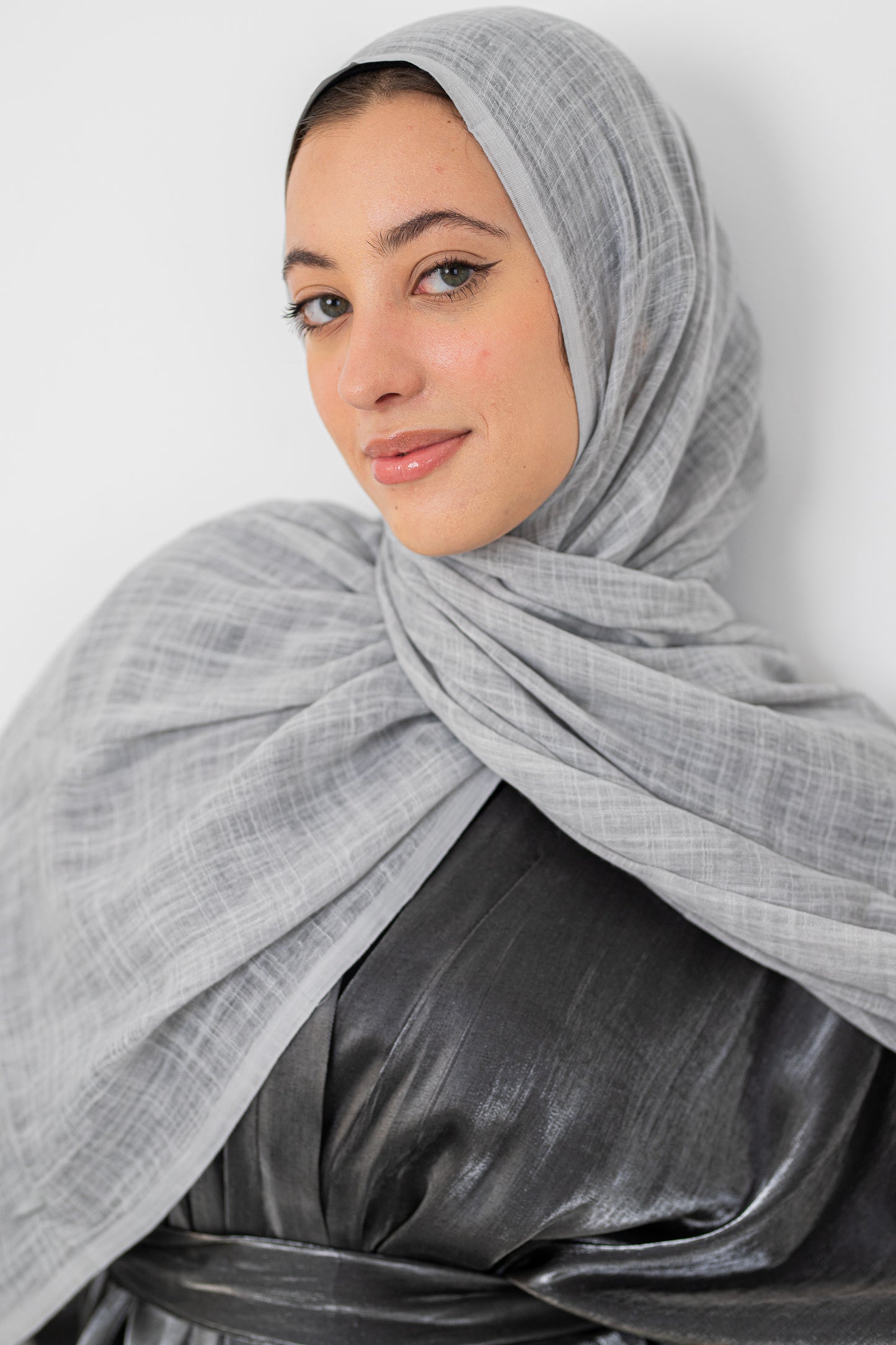 Light Grey Pure Linen