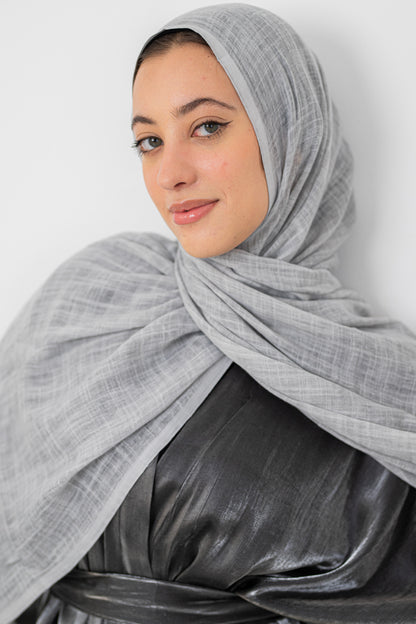 Light Grey Pure Linen