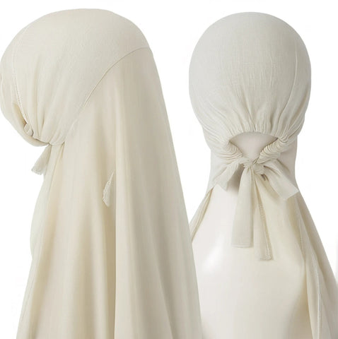 Chiffon With Bonnet Tie