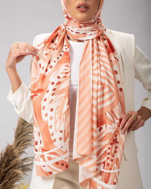 Elegant Pearl Chiffon