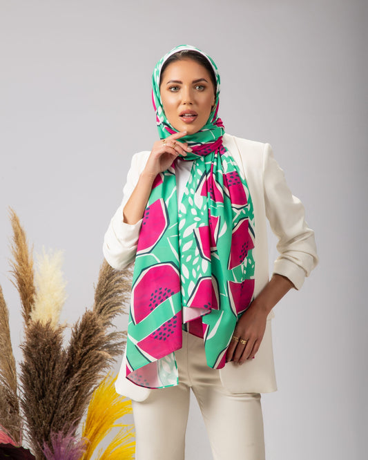 Green Watermelon Chiffon