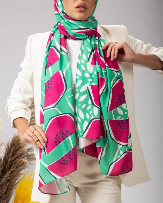 Green Watermelon Chiffon