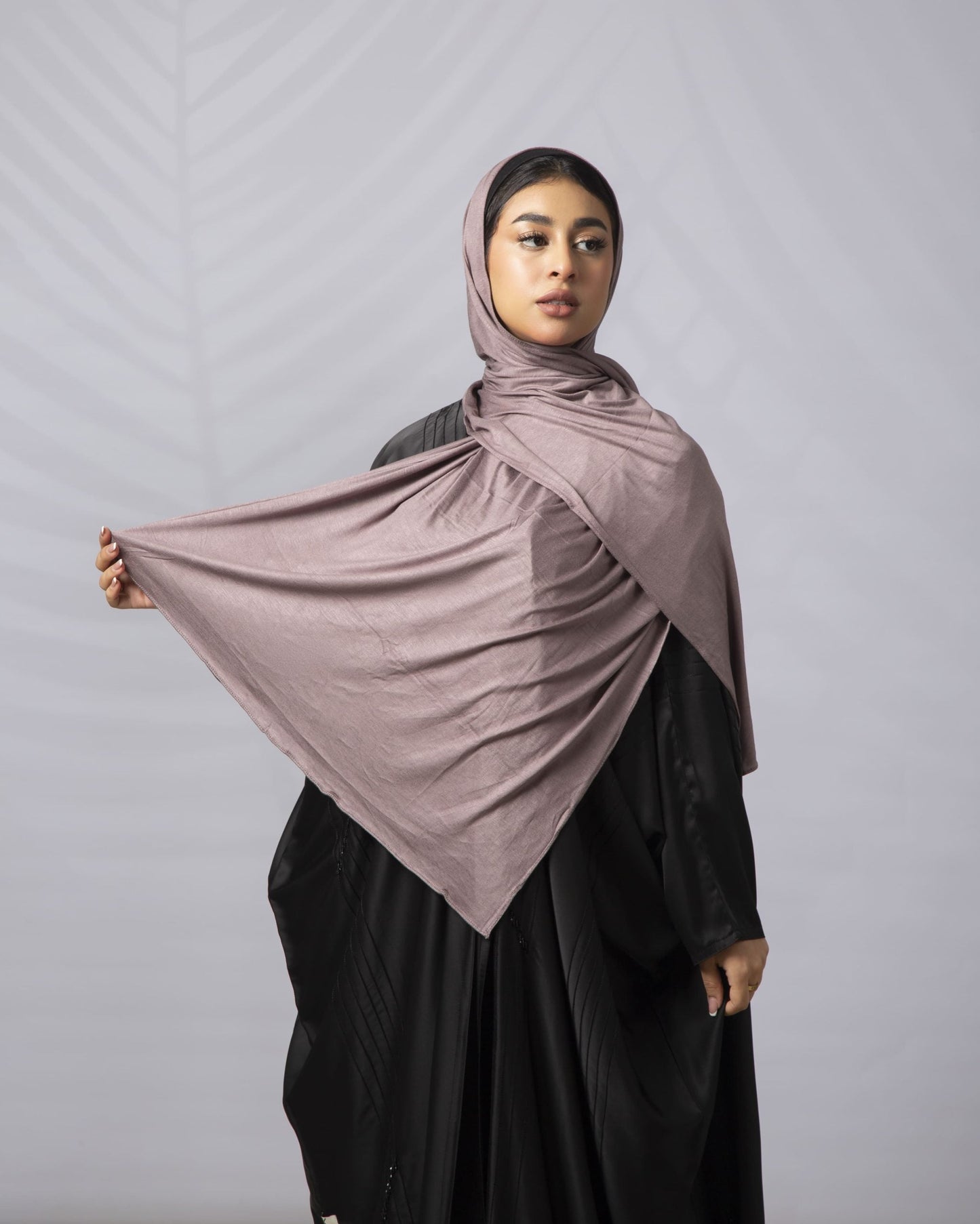 Plain Cotton Double Stretch Kuawiti Hijab