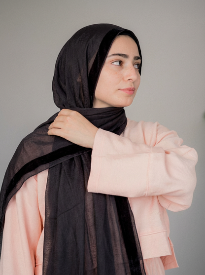 Cotton Stan Strip Dark Brown