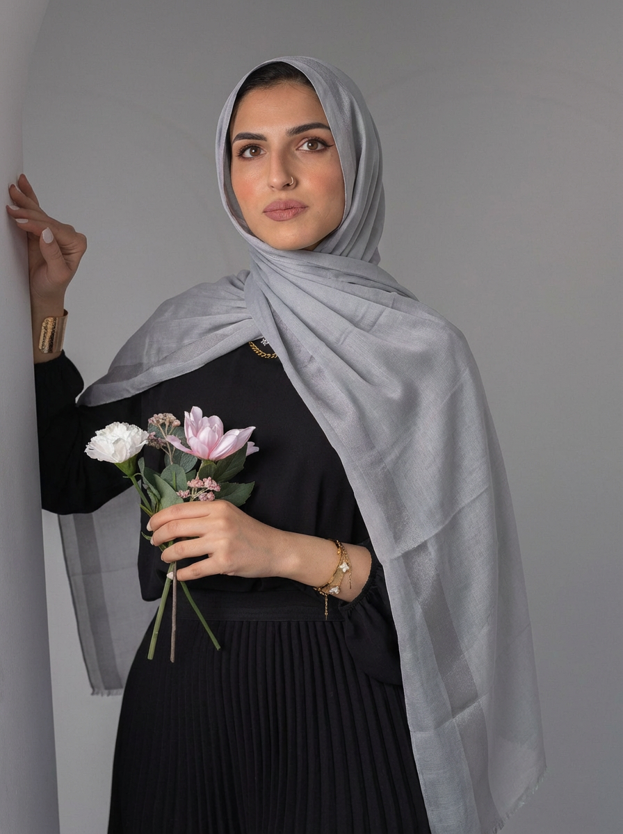 Cotton Stan Strip Grey