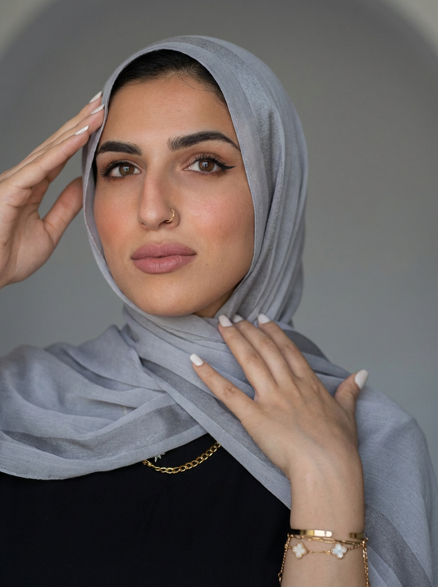 Cotton Stan Strip Grey