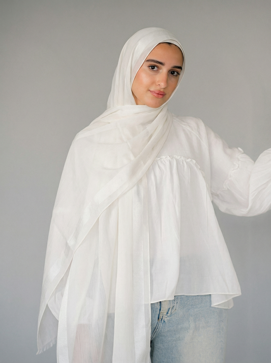 Cotton Stan Strip White