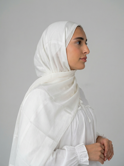 Cotton Stan Strip White