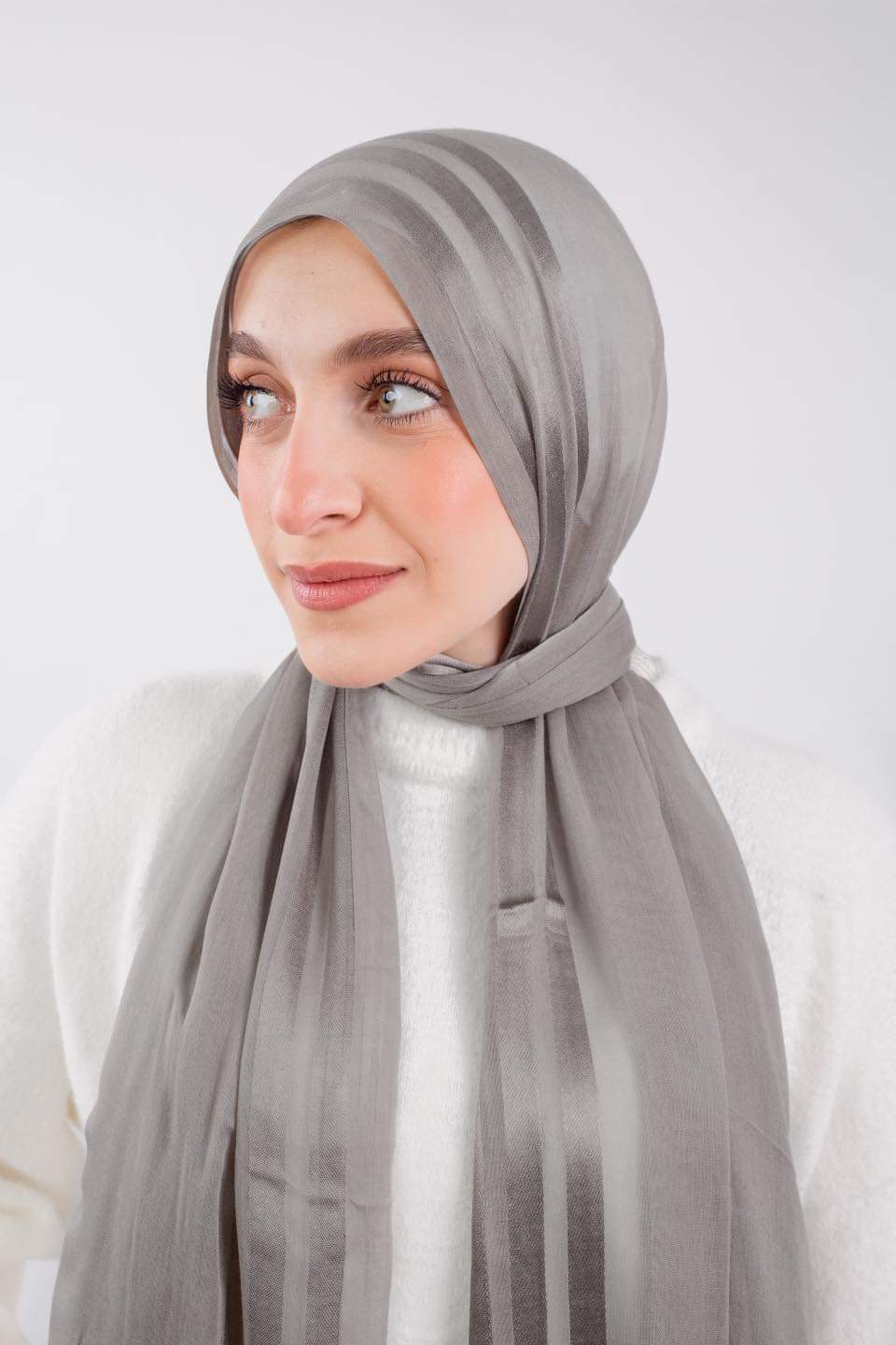 Linen Cotton With Satin