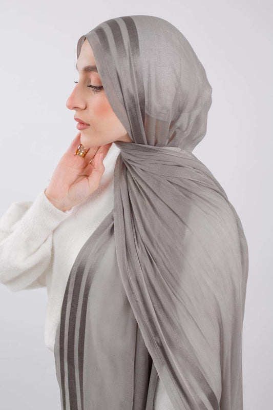 Linen Cotton With Satin