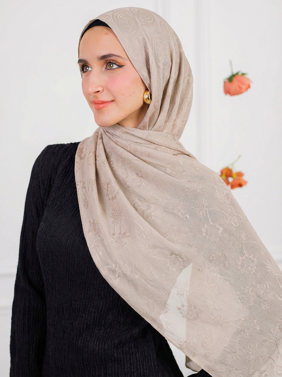 Half & Half Floral Light Pink