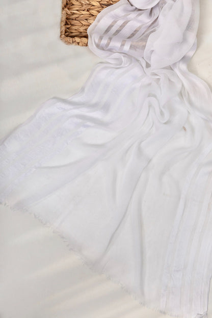 Linen Cotton With Satin