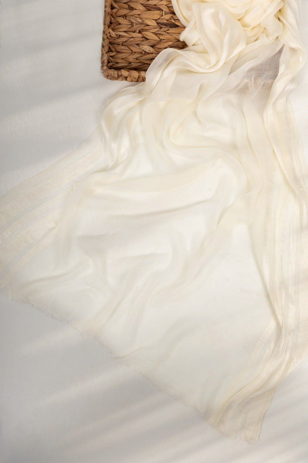 Linen Cotton With Satin