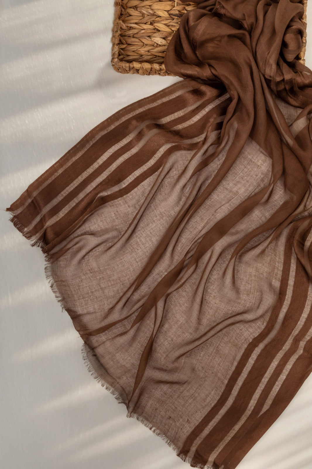 Linen Cotton With Satin