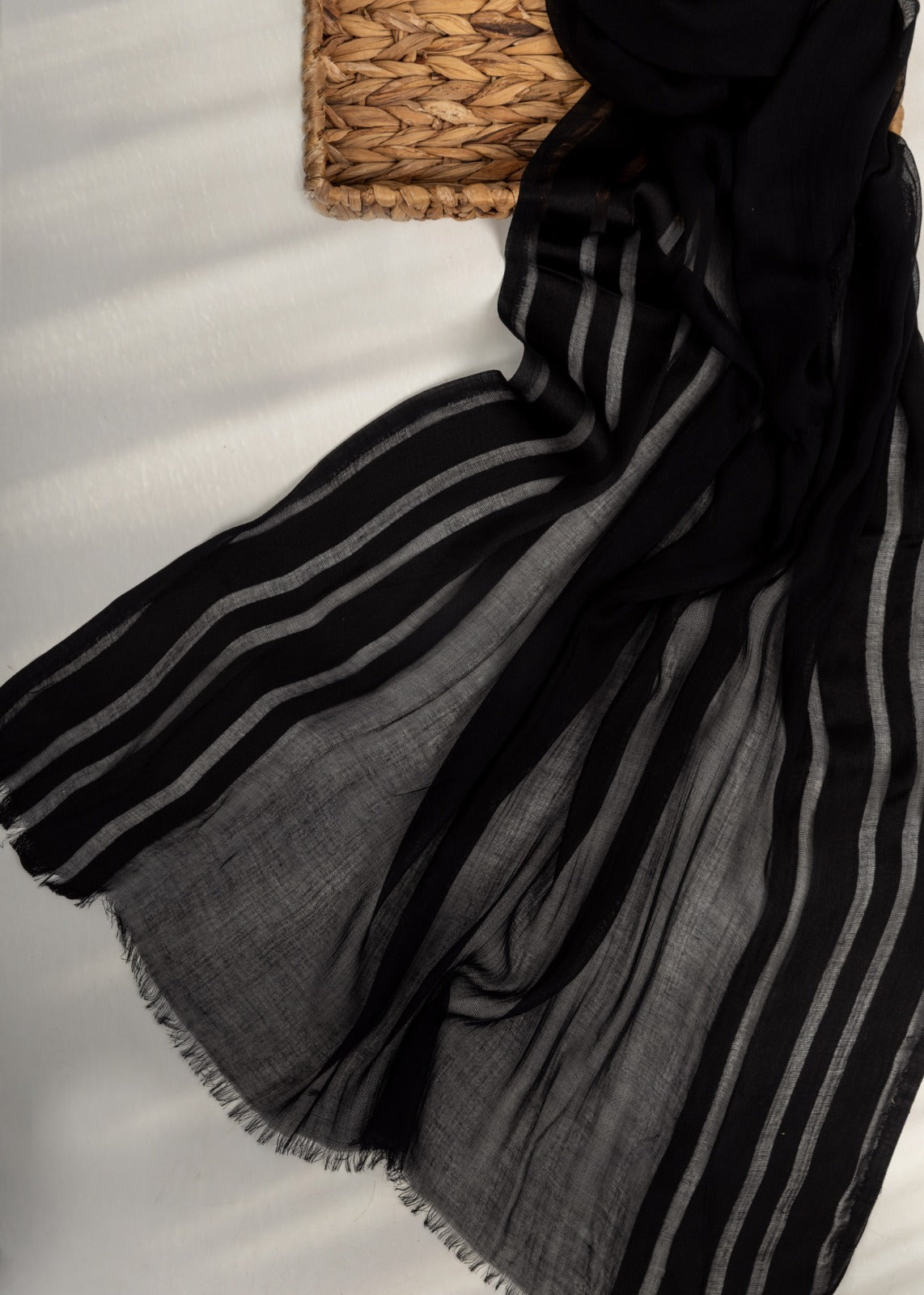 Linen Cotton With Satin