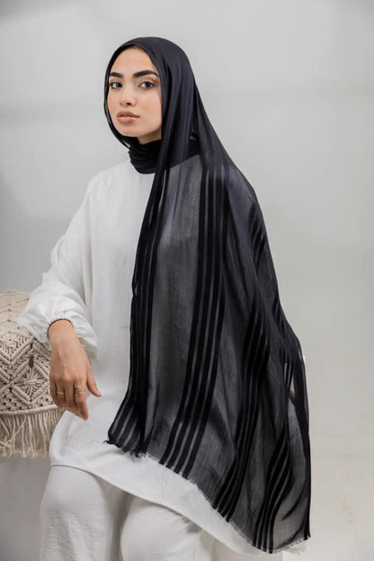 Linen Cotton With Satin