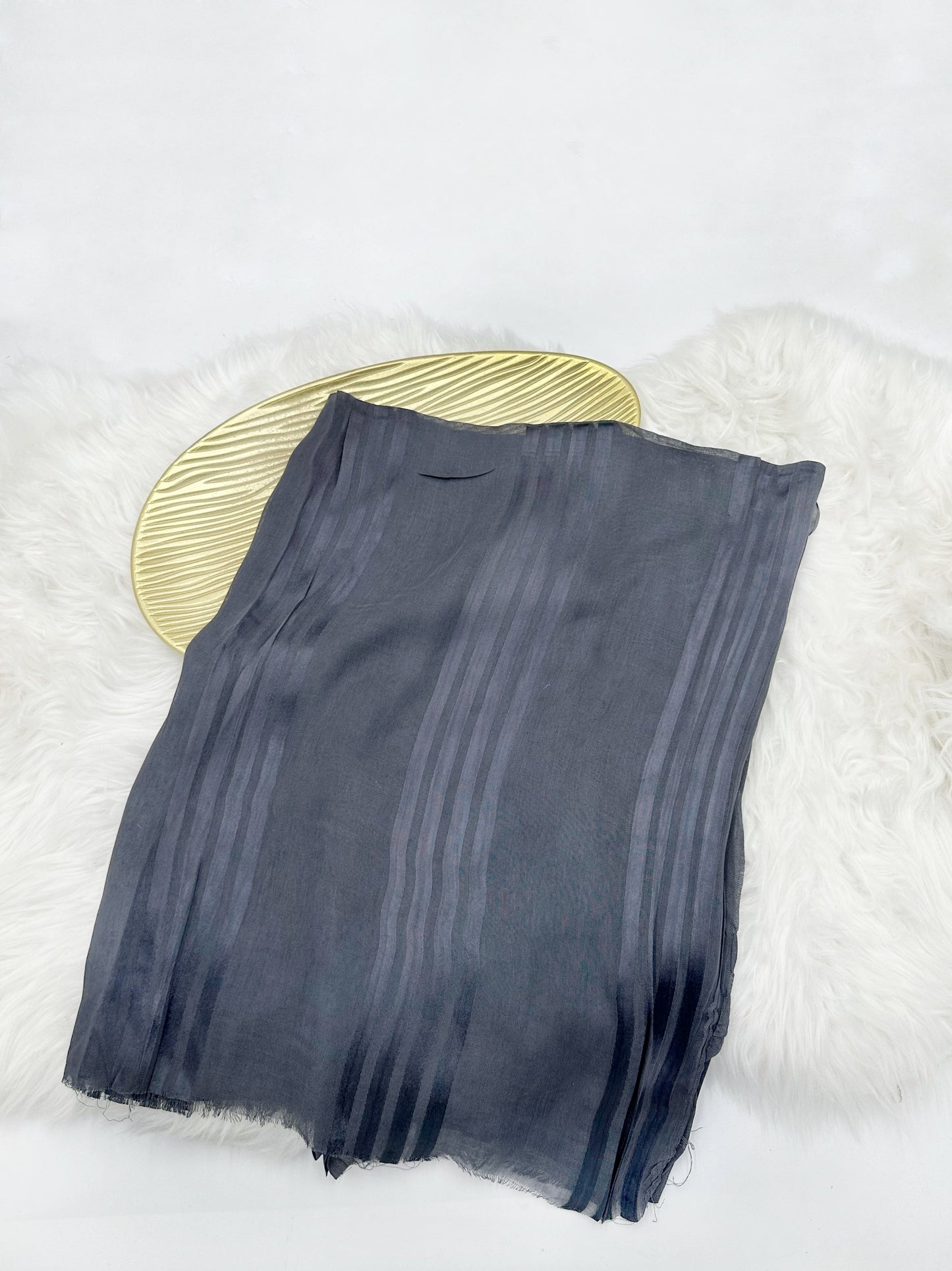 Linen Cotton With Satin