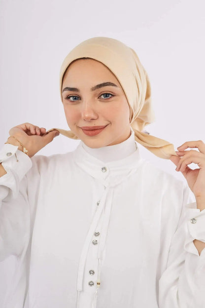 Triangle bandana with lining