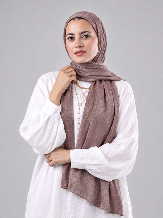 Soft Crinkle Scarf in Pink #Color_Pink