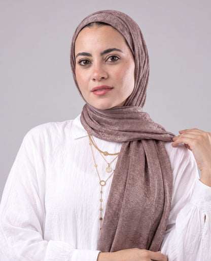 Soft Crinkle Scarf in Pink #Color_Pink