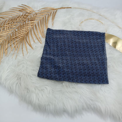 Printed Kashmiri Line Grid