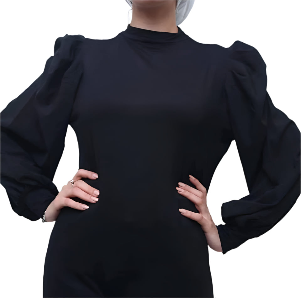 Under Shirt With Puff Sleeves