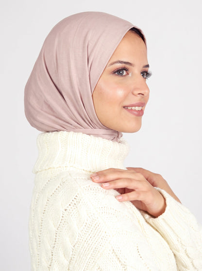 Ready Two Snap Hijab - Beige