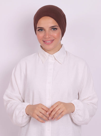 Seamless Bonnet - Brown